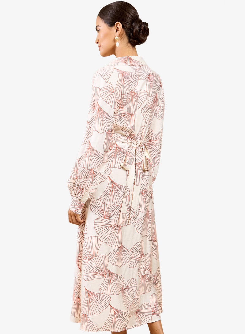 Little Mistress Shell Midi Dress - Image 2